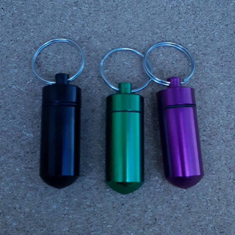 5x Shiny Bison Tube Geocache Containers 