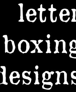 All Letterboxing Designs